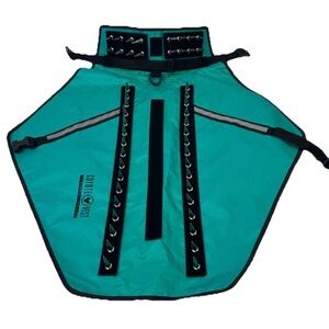 CoyoteVest Pet Body Armor Dogs Size Large Turquoise New No Box